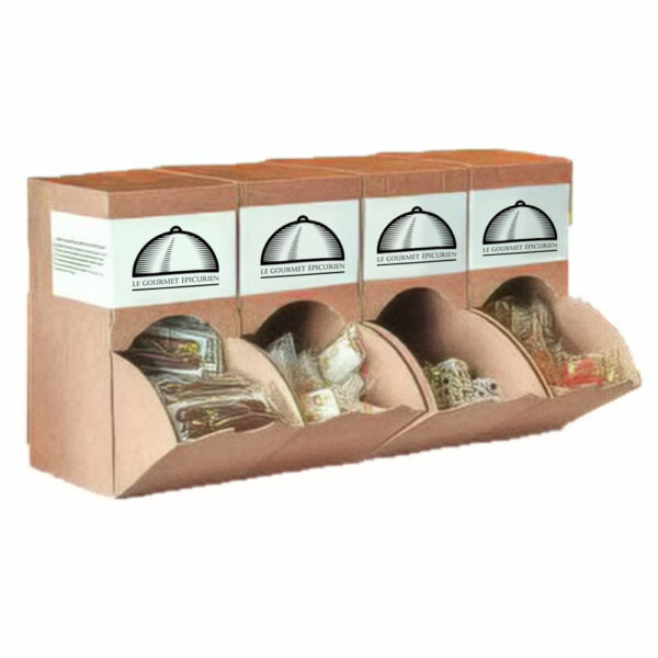 Boîtes distributrices de gourmandises à personnaliser Made in France